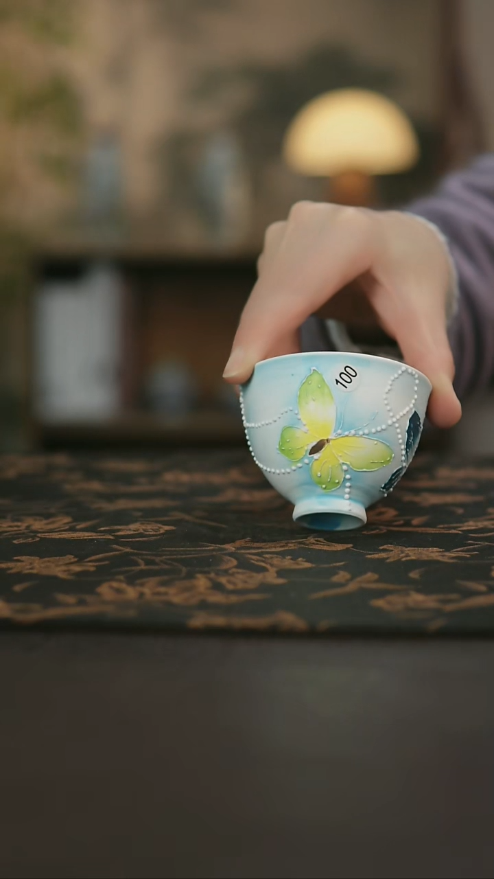 景德镇陶瓷杯碗柴烧多人