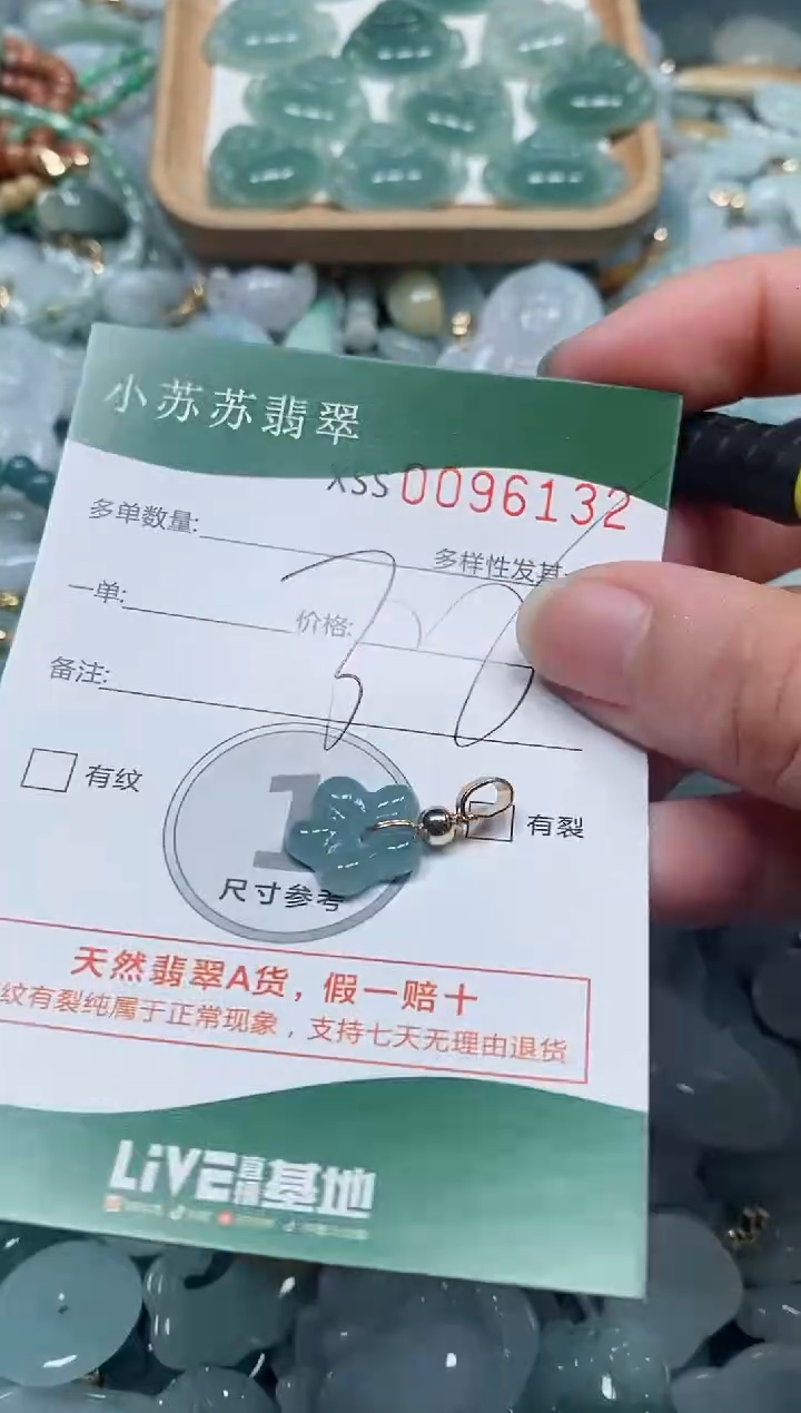 【闪购商品】翡翠颈饰未镶嵌闪购商品0096132