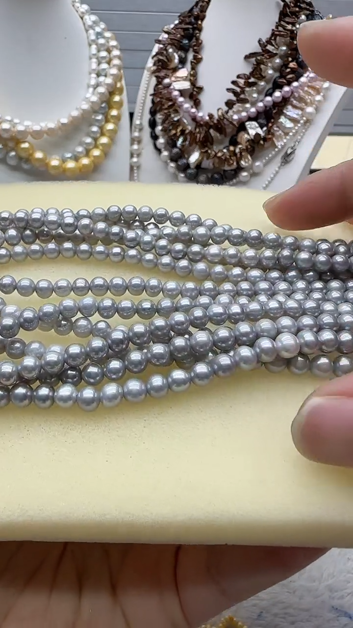 淡水珍珠未镶嵌套链8