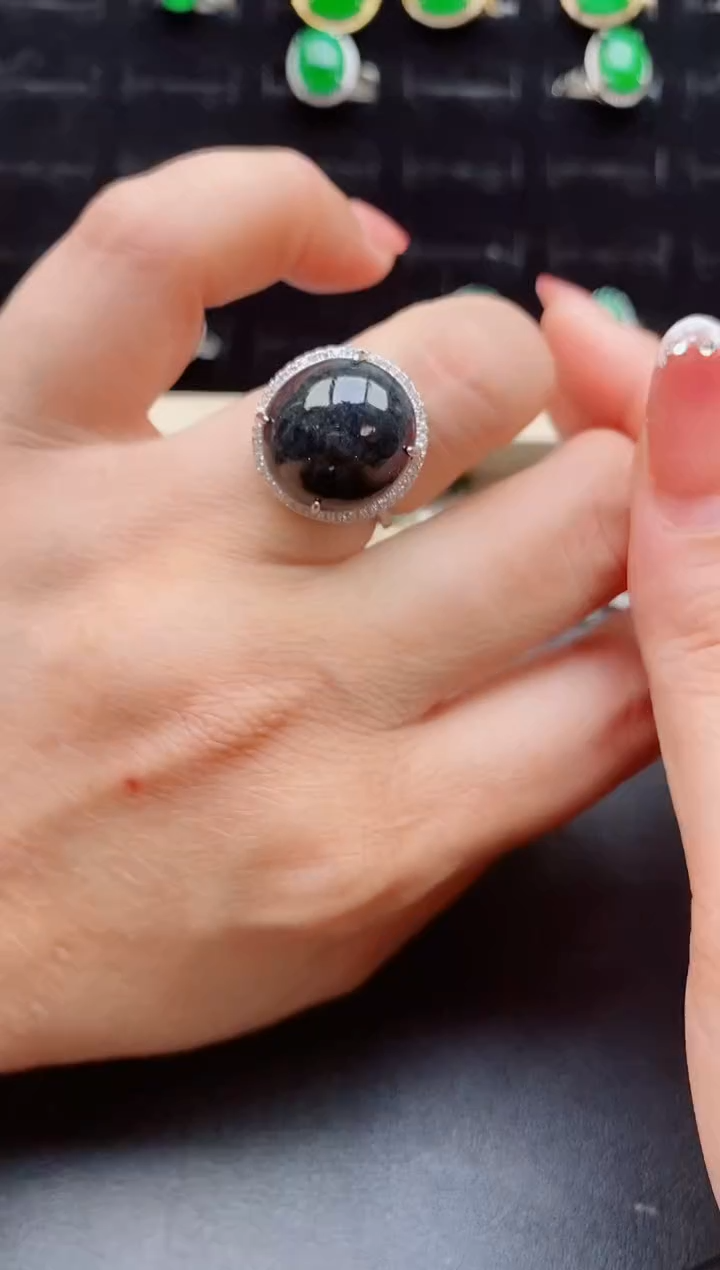 【闪购商品】翡翠戒指未镶嵌12121212121