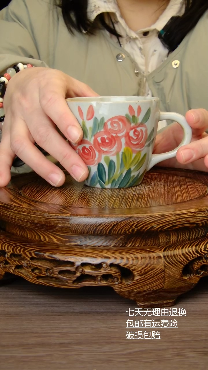 【闪购商品】杯子杯子纯手工手绘景德镇