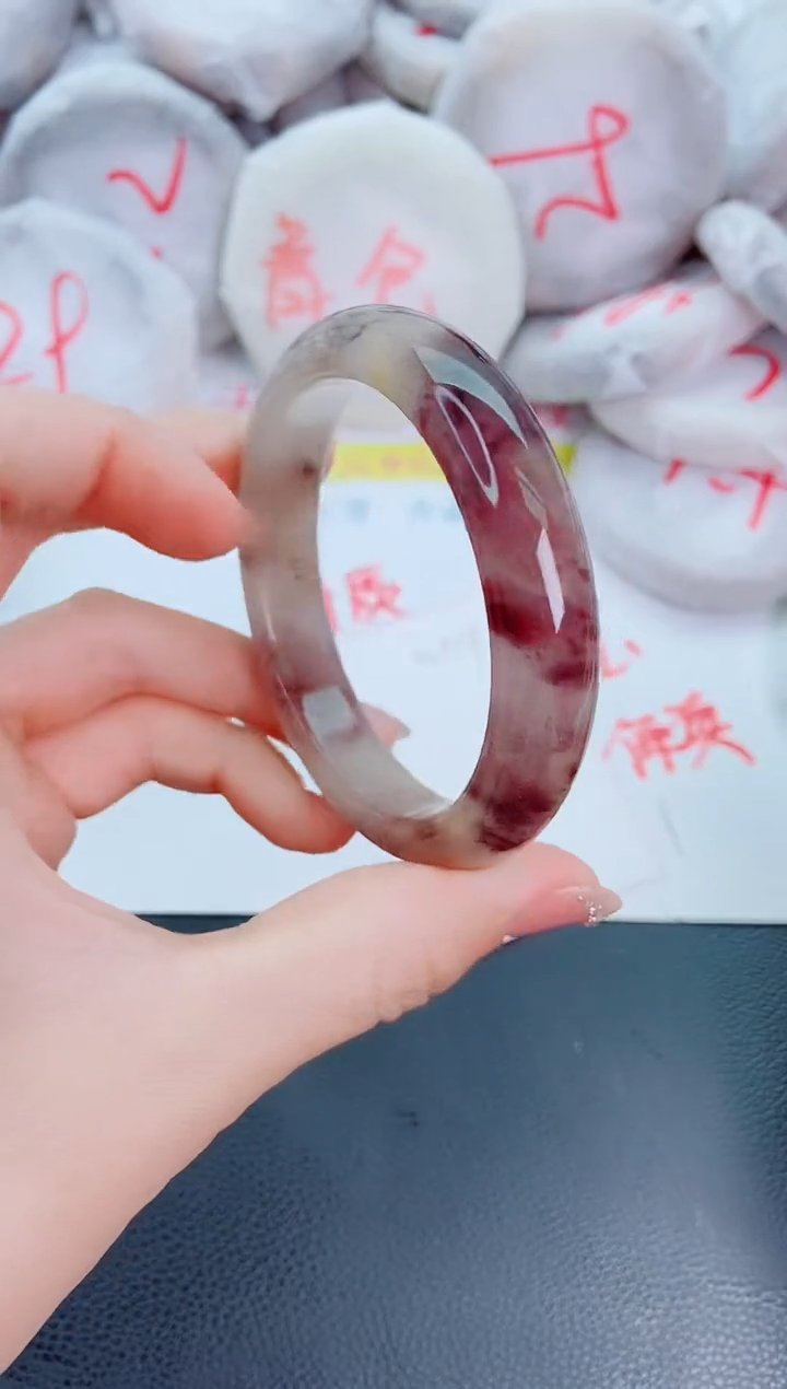 石英质玉手镯未镶嵌N114-57-58