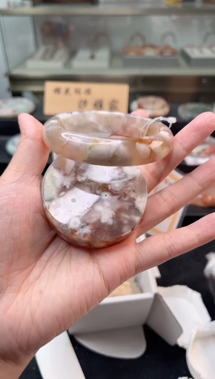 未镶嵌手镯石英质玉62圈口（赠品镯心）6658128