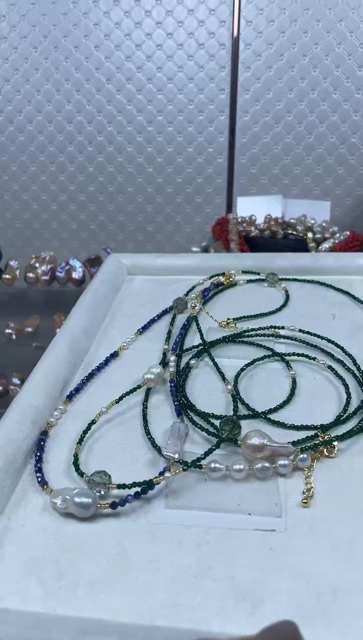 未镶嵌套装淡水珍珠【纯恬珍珠】