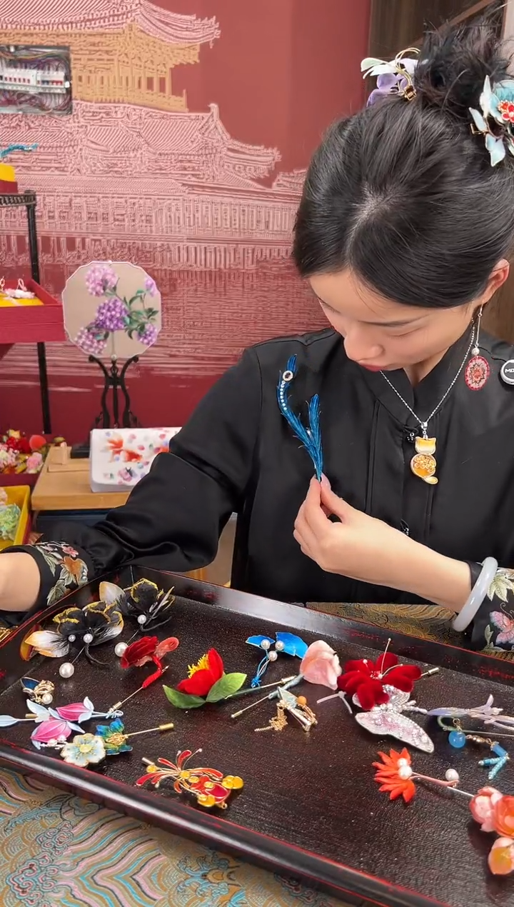 【闪购商品】刺绣苏绣世家非遗手工（胸针） 