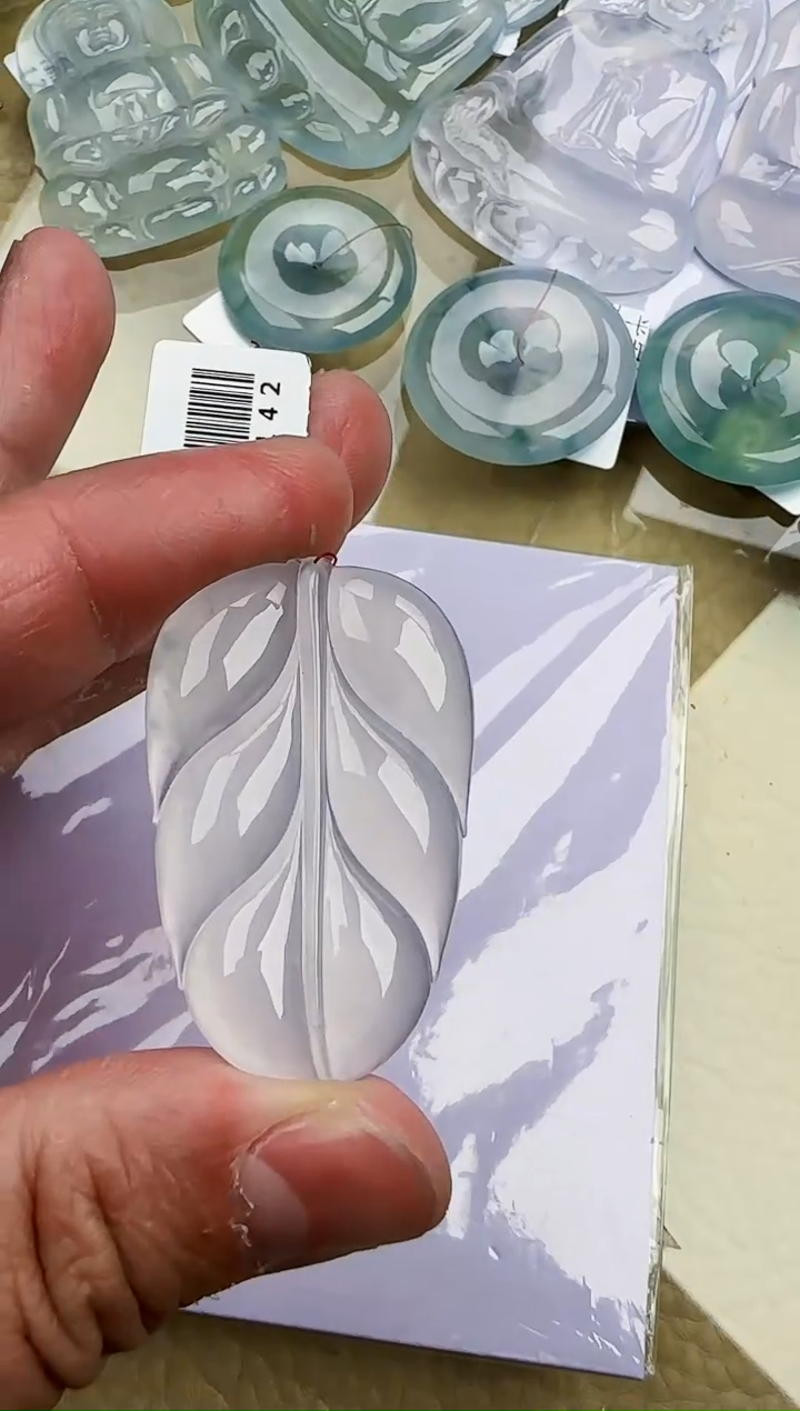 颈饰未镶嵌翡翠缅甸翡翠a货