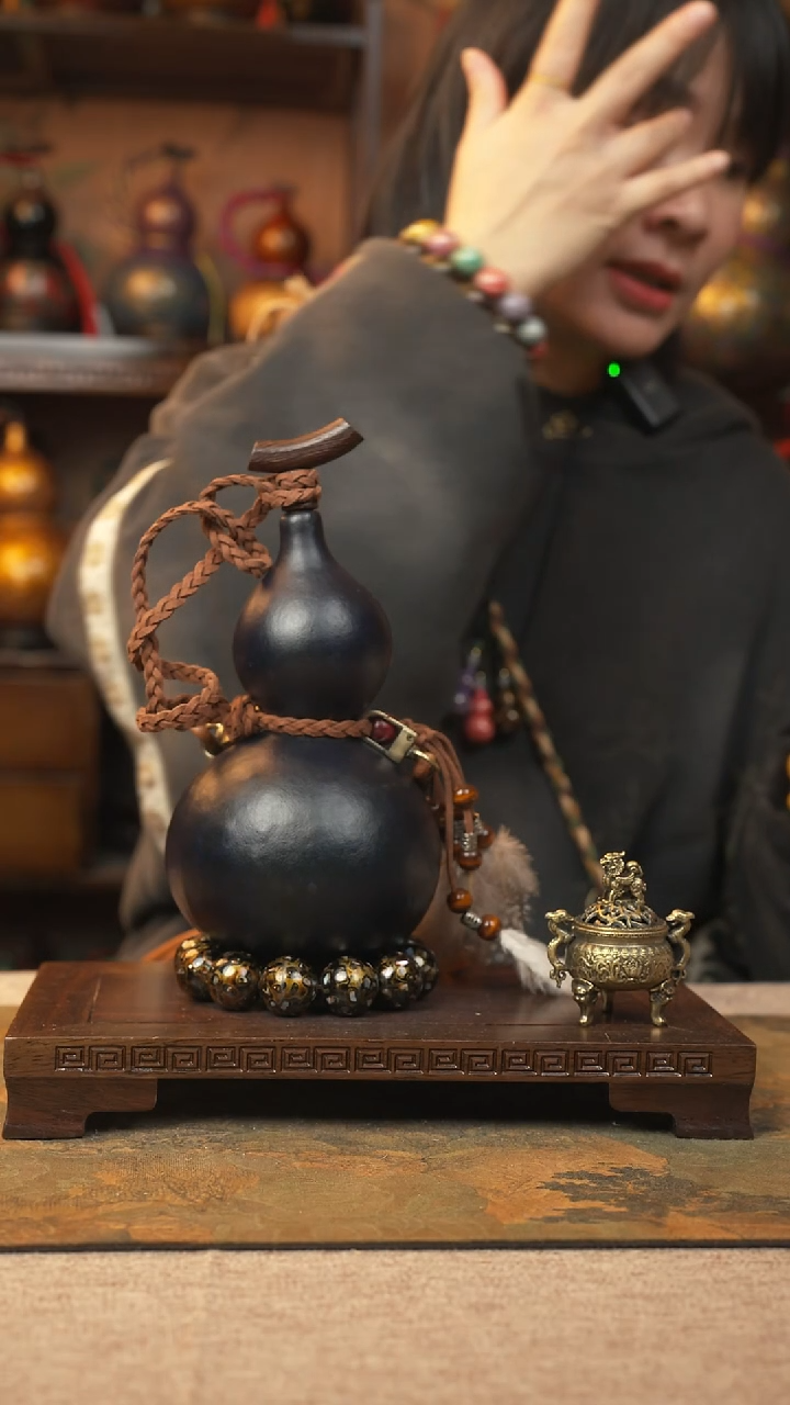 【闪购商品】313大漆葫芦一物一拍记葫堂出品
