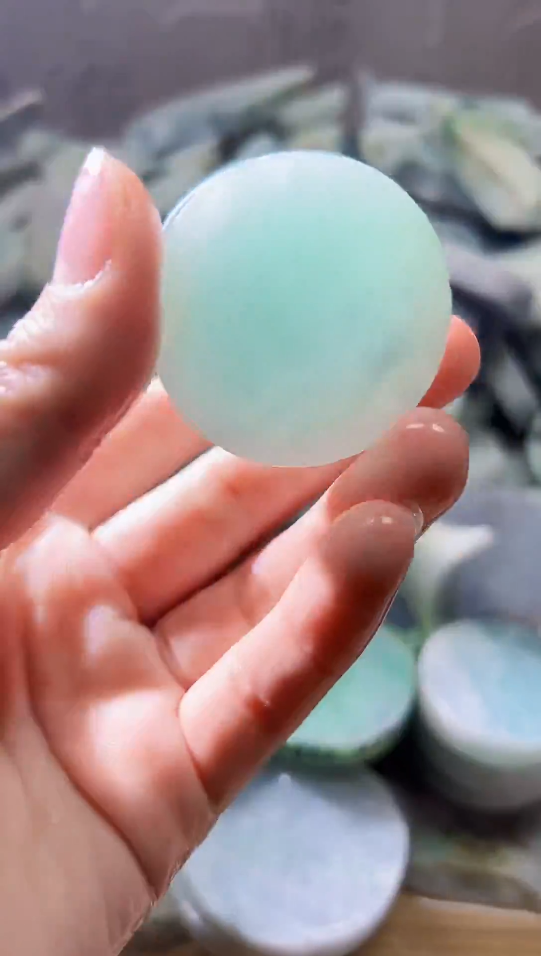 裸石翡翠天然翡翠A货余 南 904