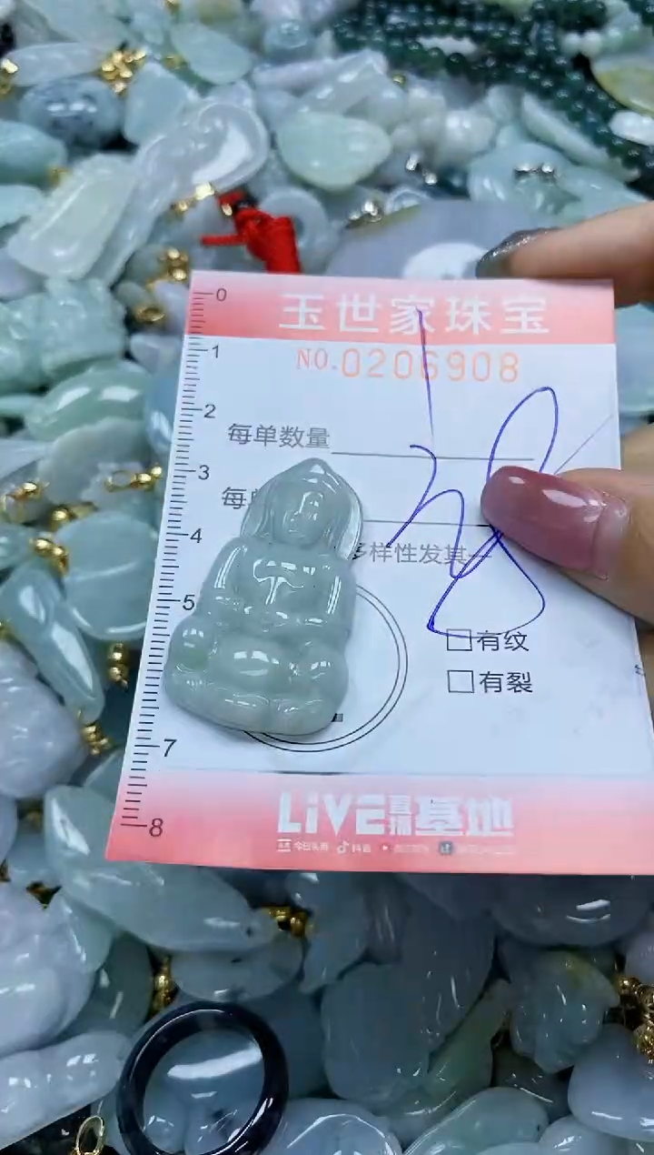 【闪购商品】翡翠颈饰未镶嵌闪购0206908