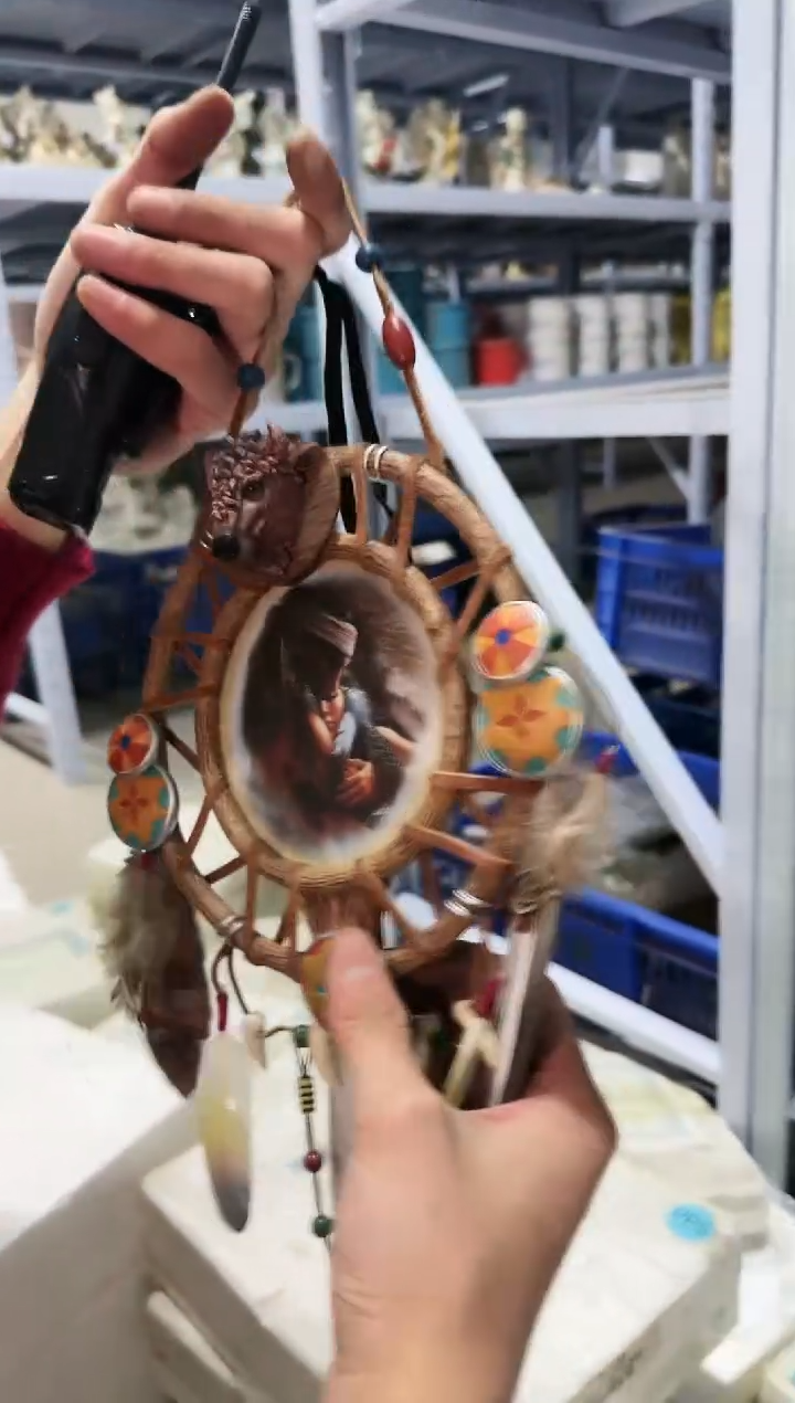 【闪购商品】默认微瑕高端树脂陶瓷摆件Q059