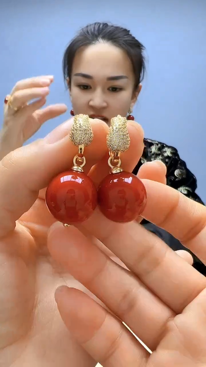 非金属无丹丹diy劲饰耳扣18mm