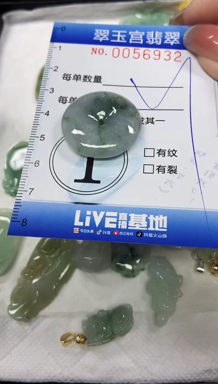 【闪购商品】翡翠颈饰未镶嵌闪购商品0056932