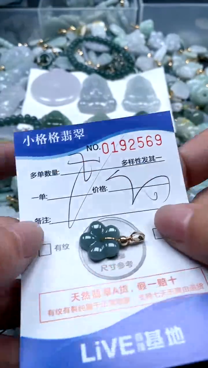 【闪购商品】翡翠颈饰未镶嵌闪购商品0192569