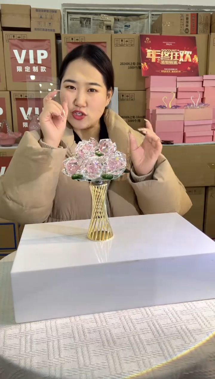 【闪购商品】琉璃昕洋花器M-品36