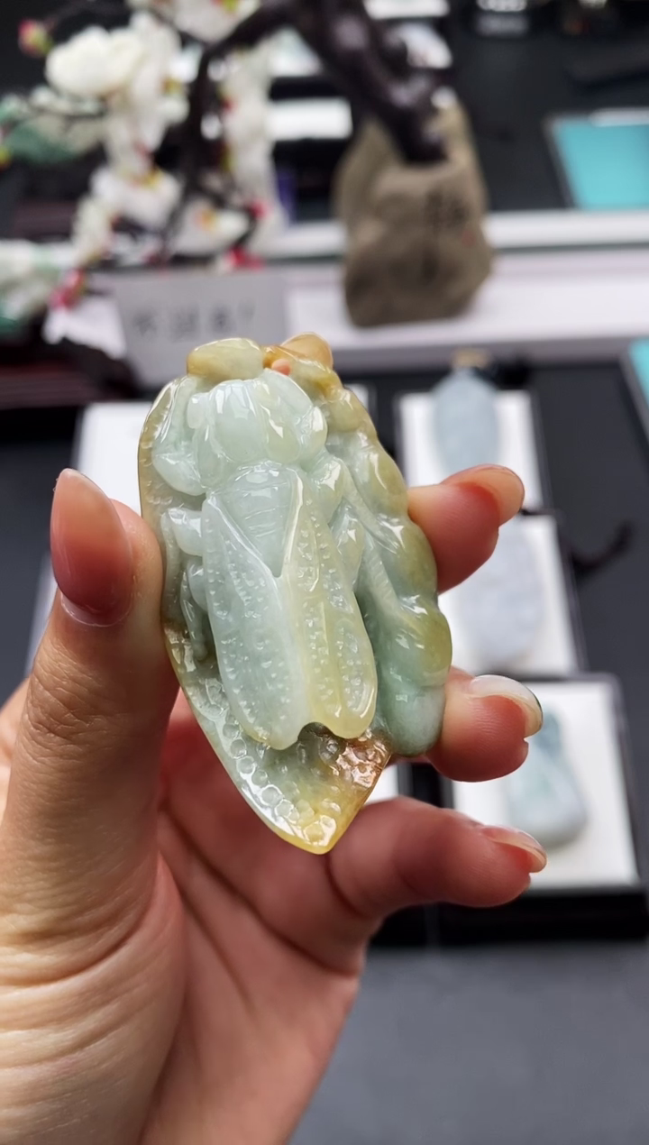 【闪购商品】翡翠颈饰未镶嵌天然缅甸A货翡翠