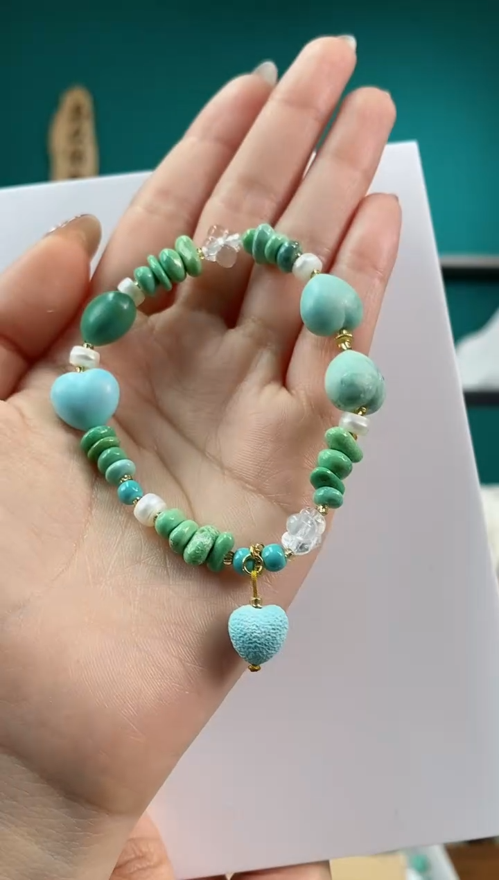 【闪购商品】绿松石珠宝奇石未镶嵌1