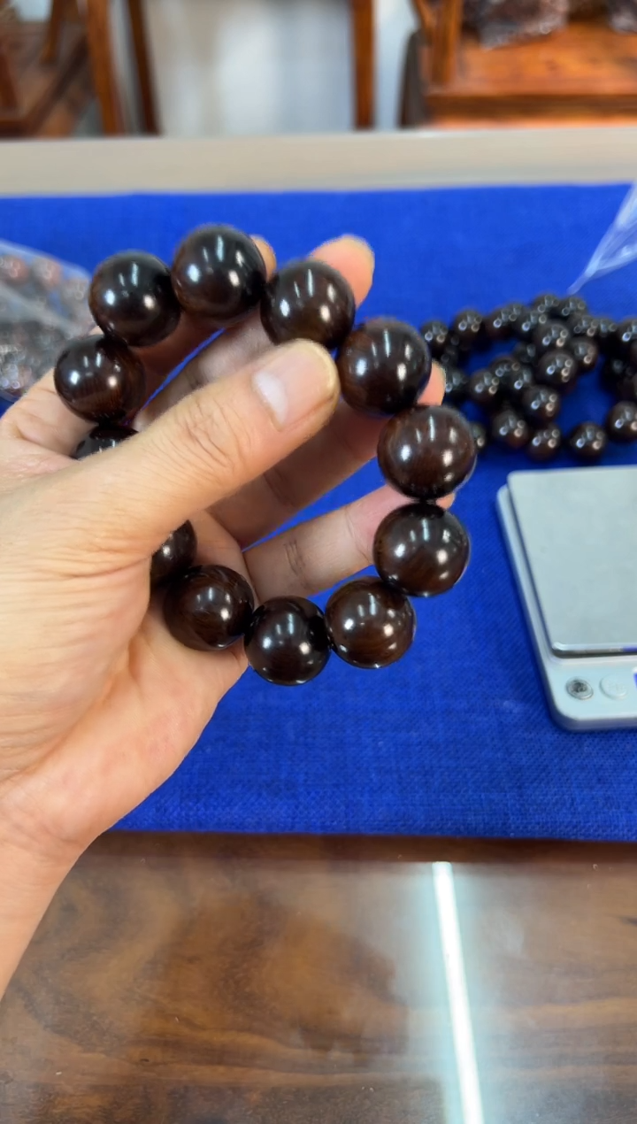 手串/手链黄花梨/降香黄檀2.0紫油梨水波纹手串