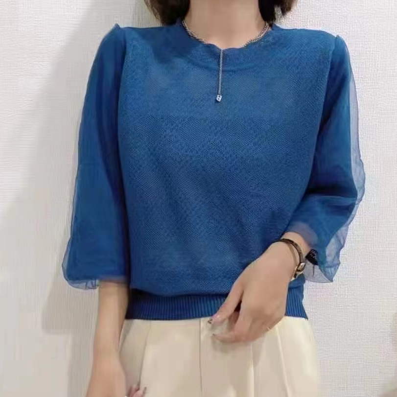 226#新款针织衫显瘦时尚百搭圆领99