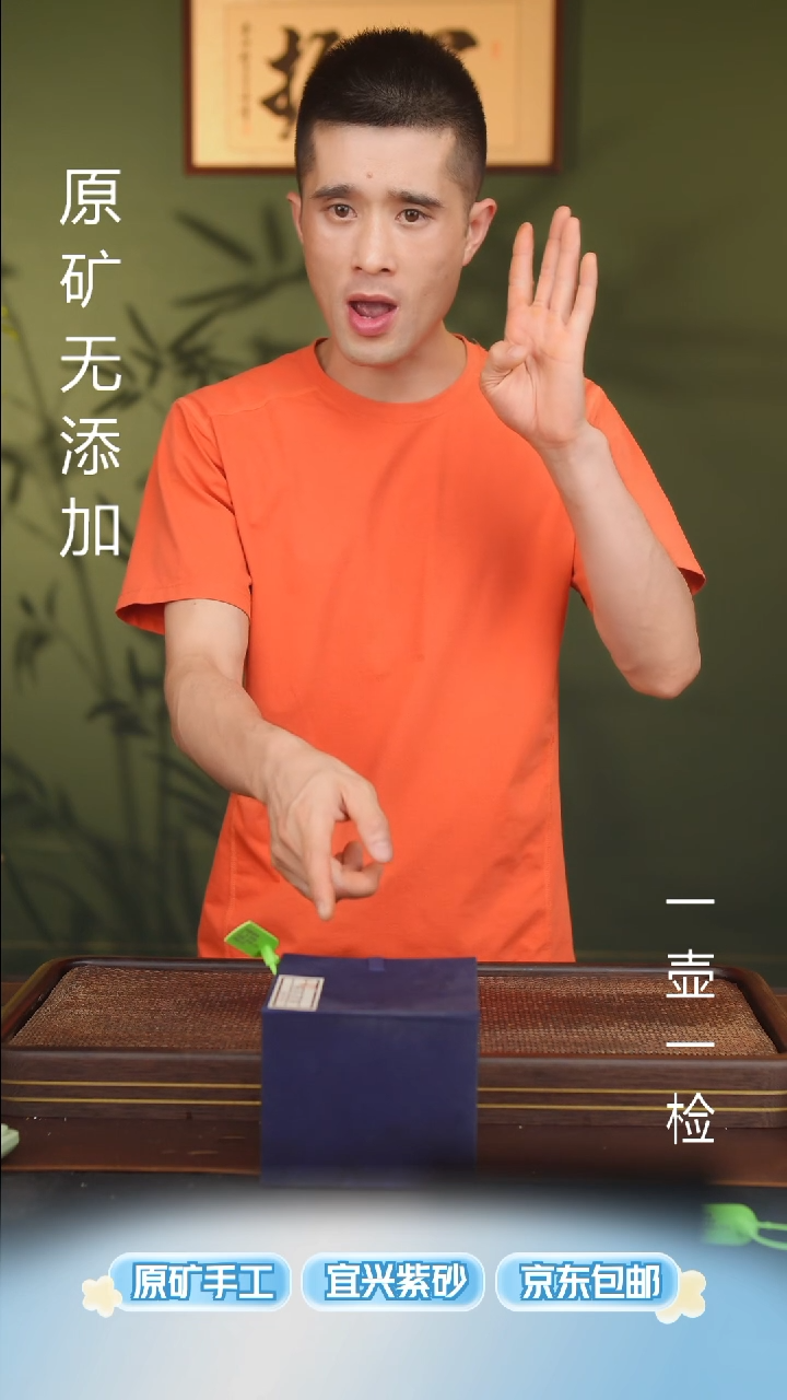 宜兴原矿无添加紫砂壶