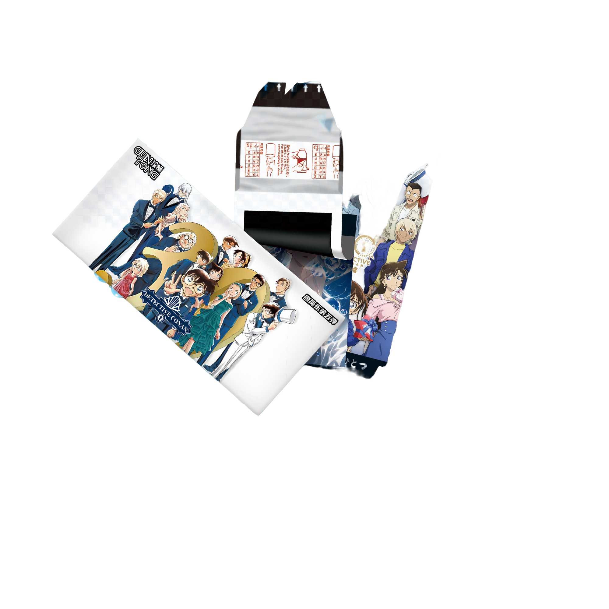 AK【水彩款 +6，常规款 +2】滚筒柯南撕撕乐第五弹（默认代拆）