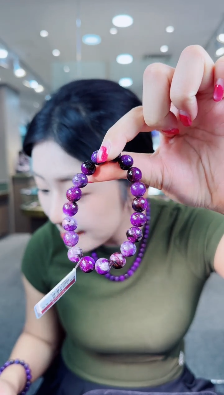 未镶嵌苏纪石（舒俱来）手串南非老矿料舒俱来