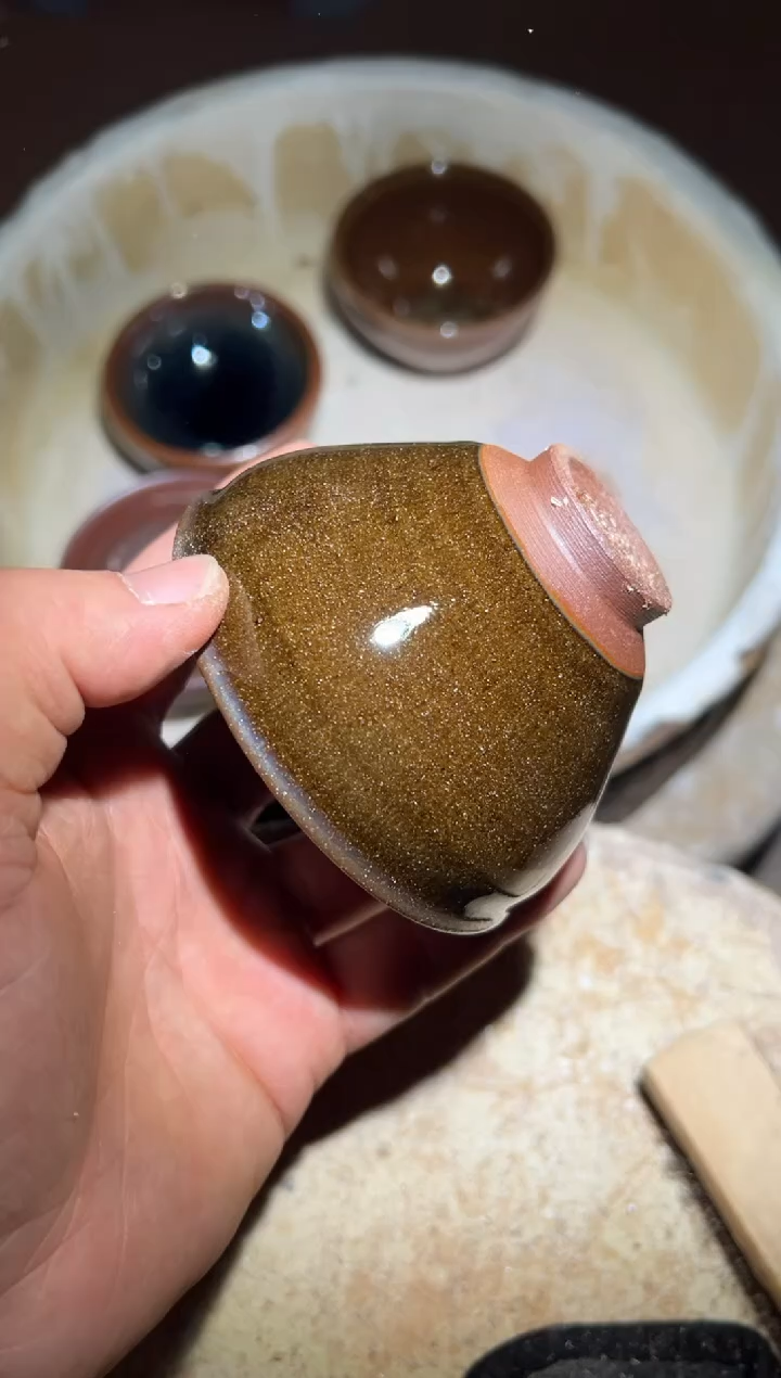 茶盏老表精选柴烧74
