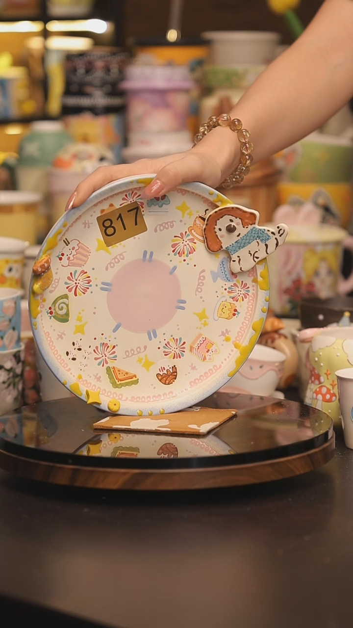 景德镇釉下彩绘设计师款式陶瓷