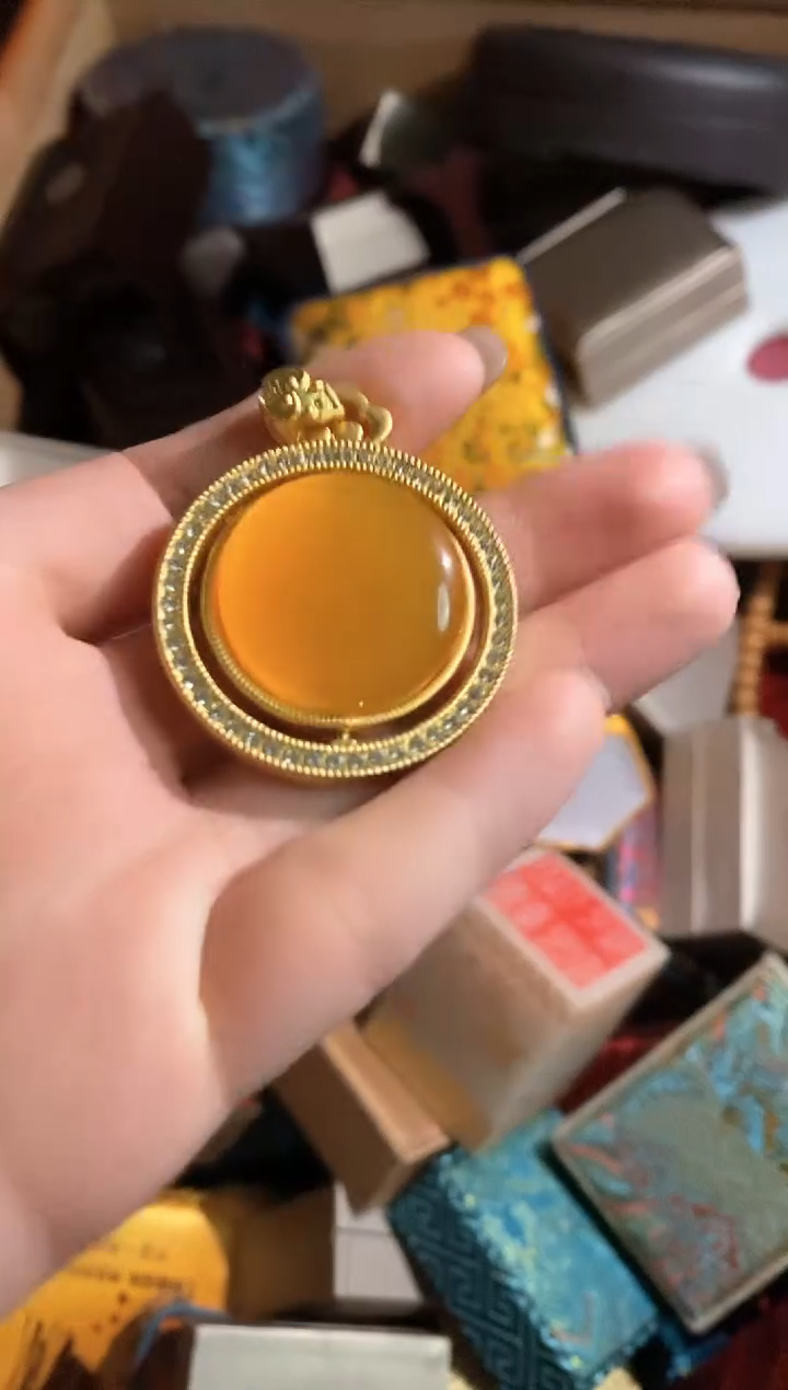 翡翠未镶嵌颈饰永玉阁精品专属摆件