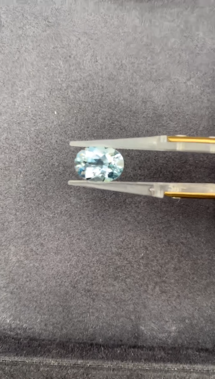 裸石海蓝宝石3.9ct海蓝宝  定制  GH