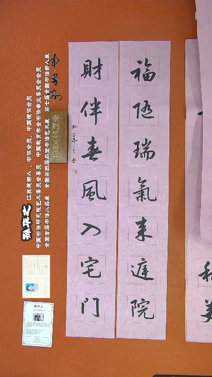 【闪购商品】书法460孙华之书法作品