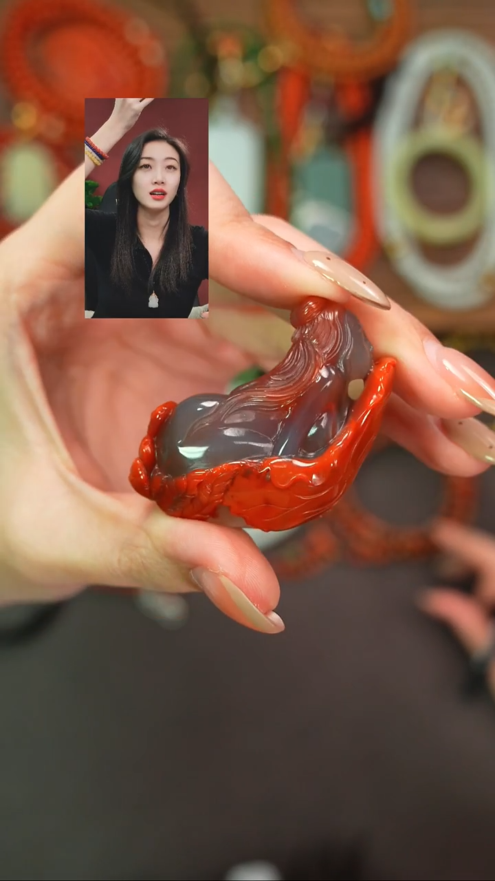 未镶嵌南红玛瑙把件青**扬一念初见品质回血