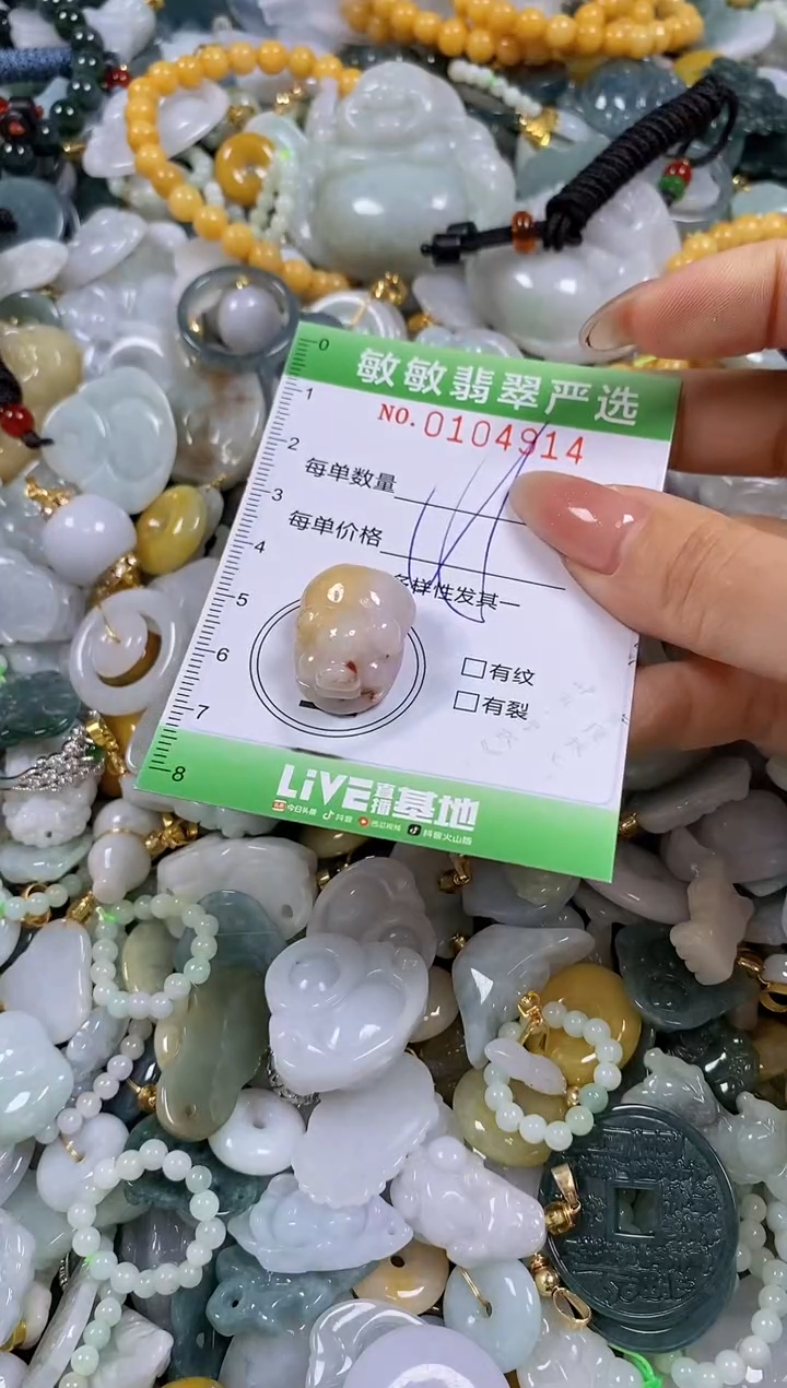 【闪购商品】翡翠颈饰未镶嵌闪购0104914