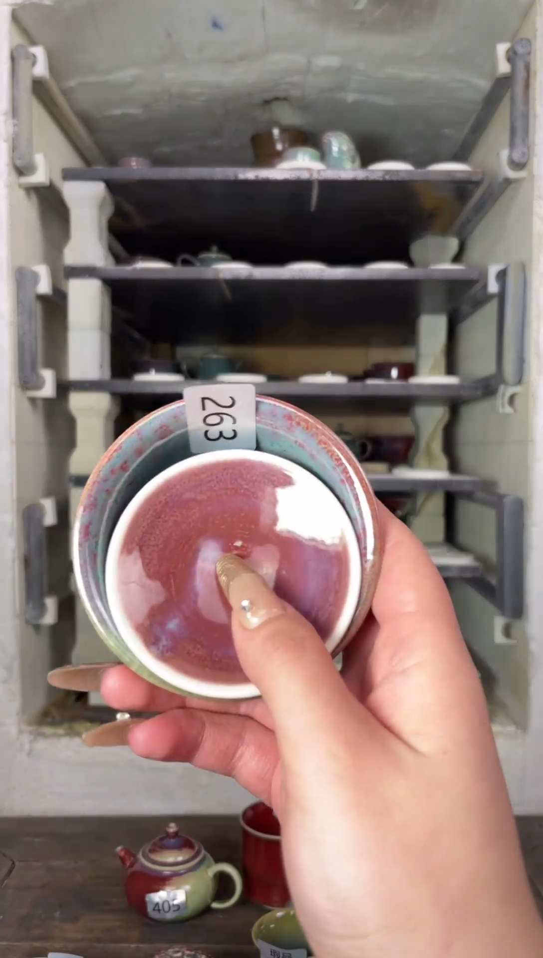 【闪购商品】摆件钧瓷手工茶器窑变