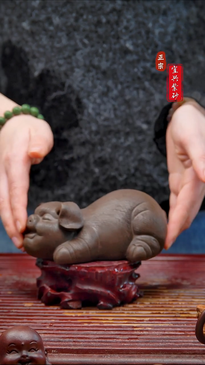 紫砂茶宠宜兴紫砂茶宠摆件