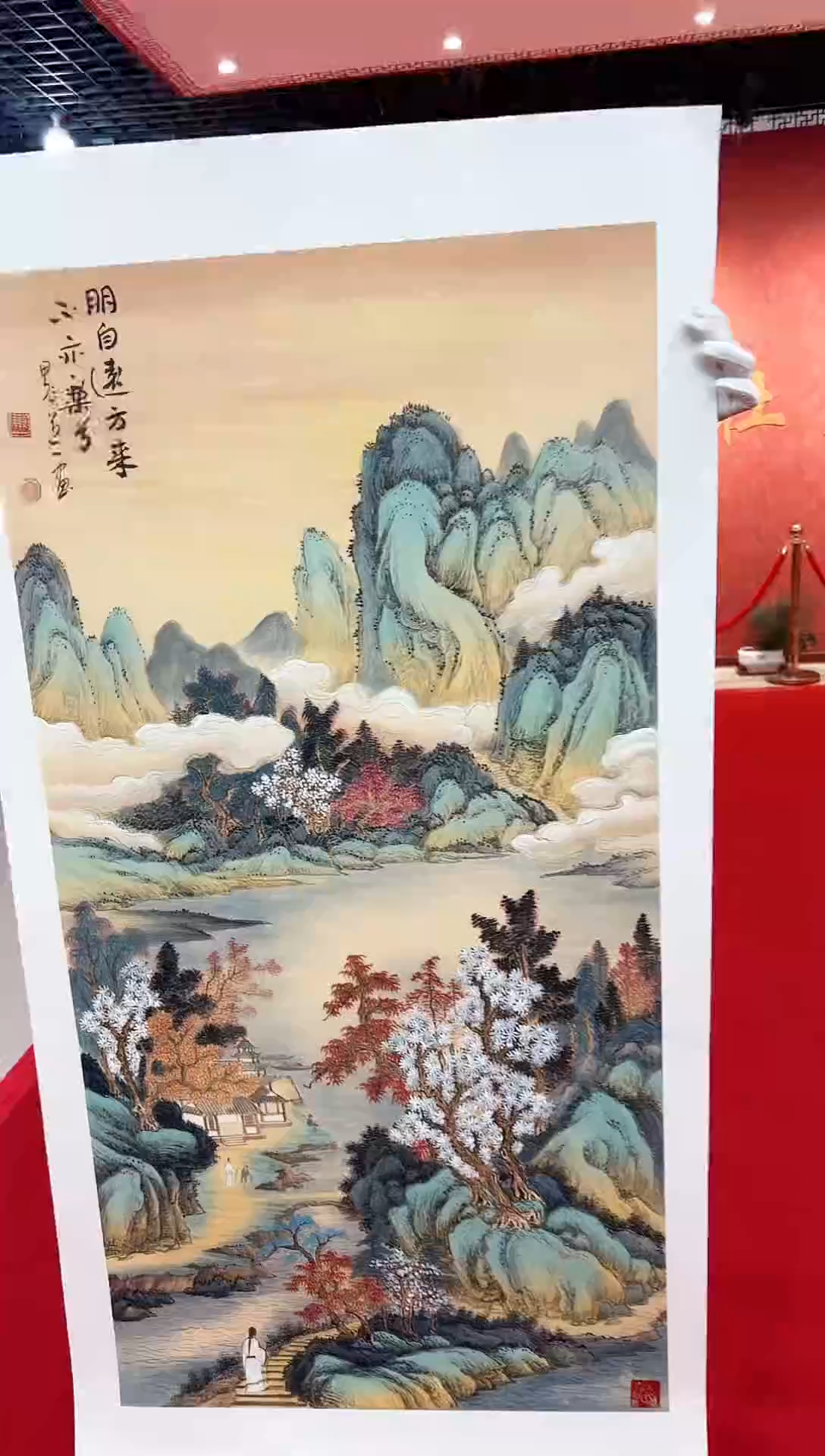 【闪购商品】国画国画道一老师手绘作品D83