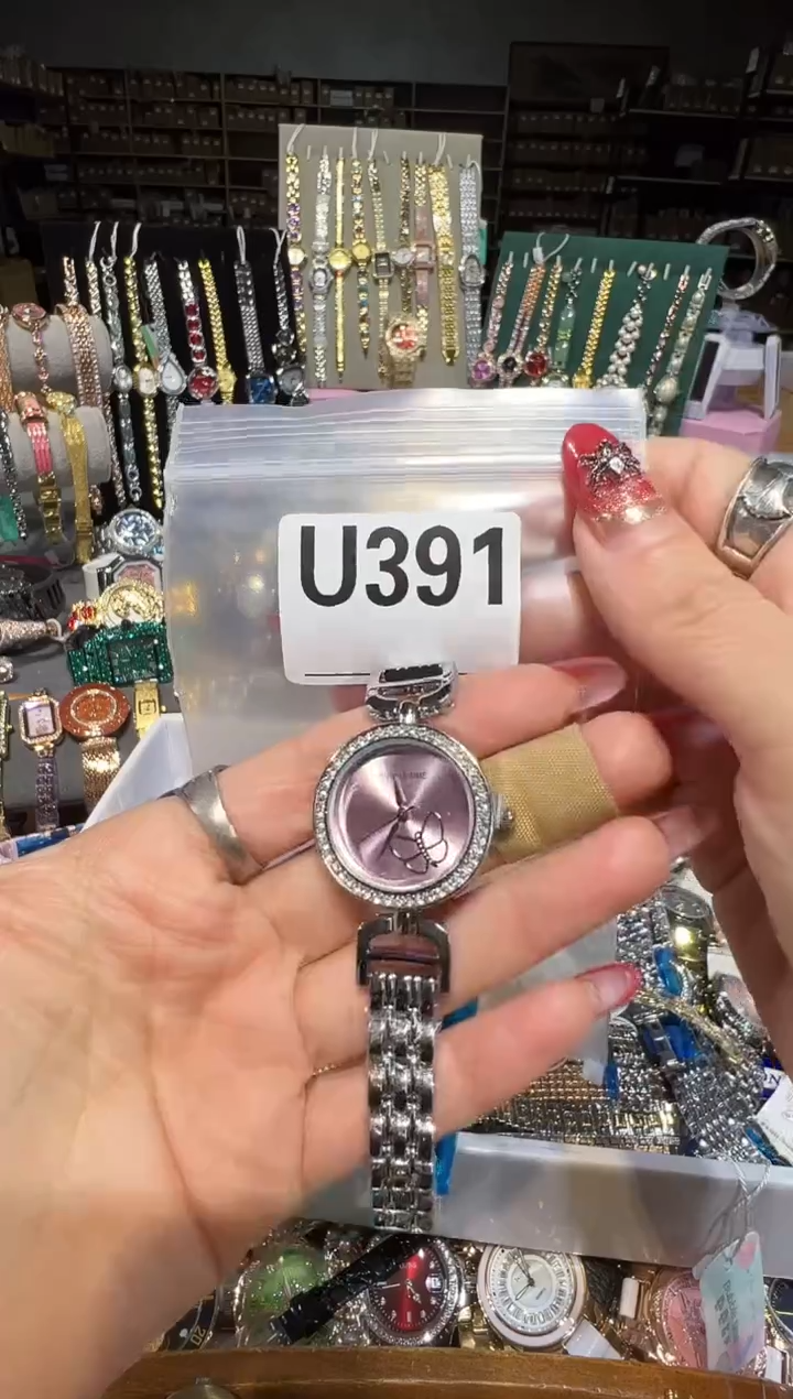 石英机芯不锈钢不锈钢直播定闪专用