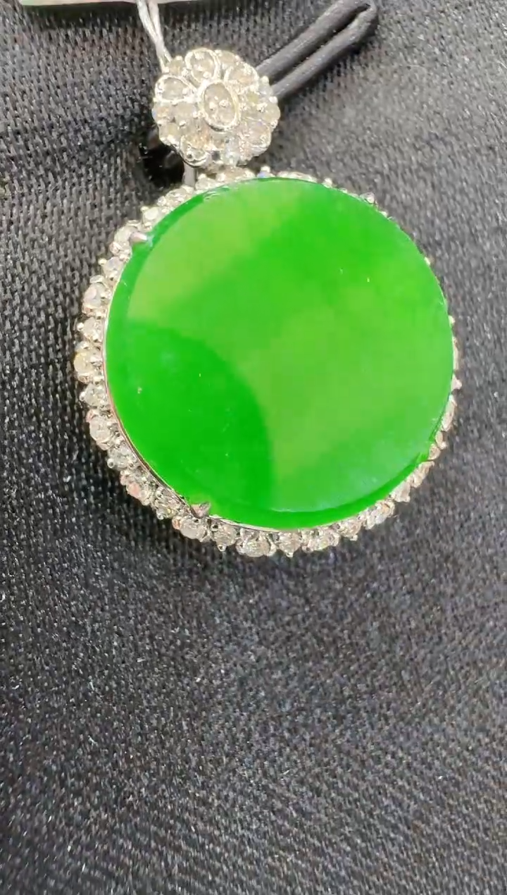 【闪购商品】翡翠吊坠(不含链)18K金镶嵌多样性团购发一件