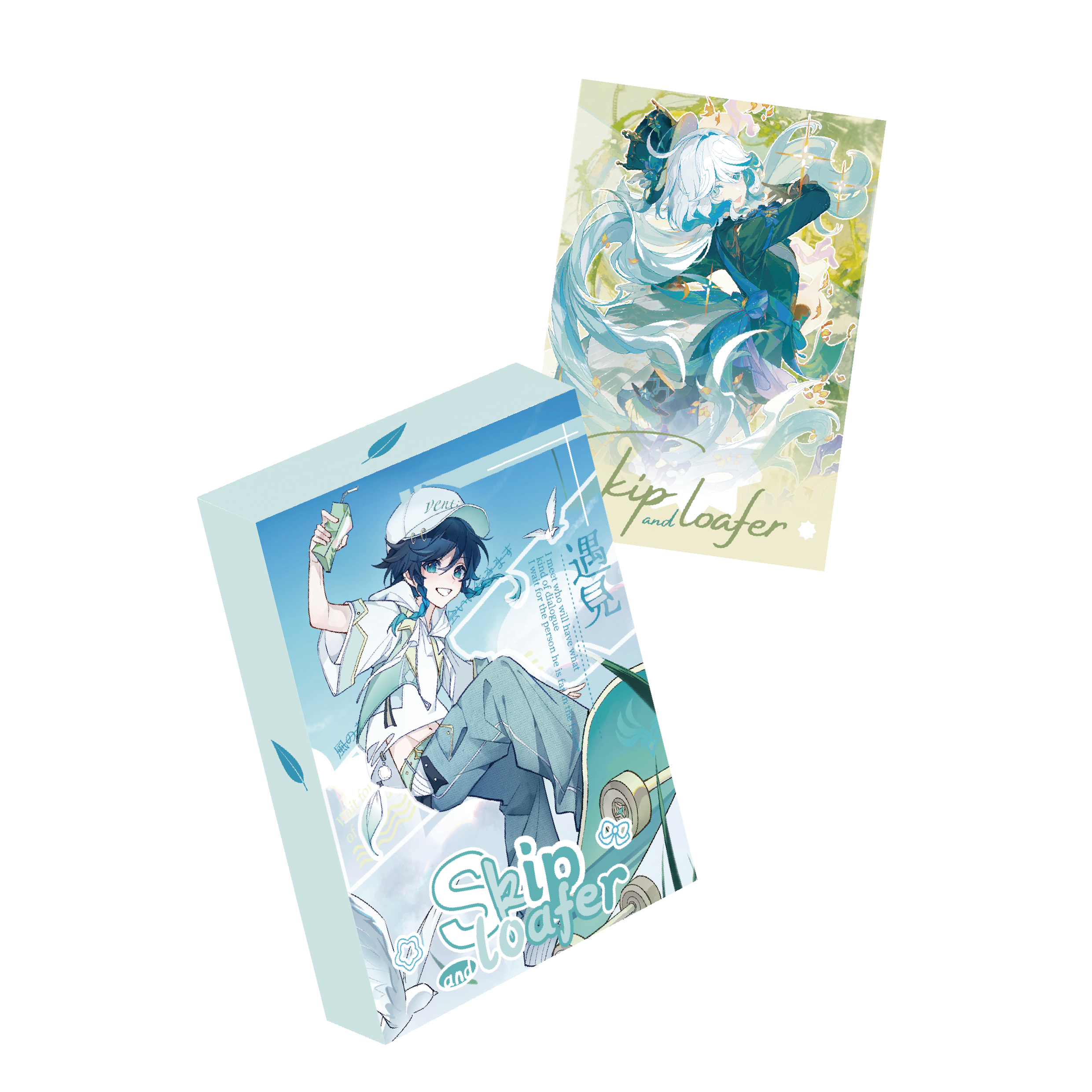 小佳【新人浮浮】聚画社-空月寂照永夜诗-原神集换式色纸收藏卡牌