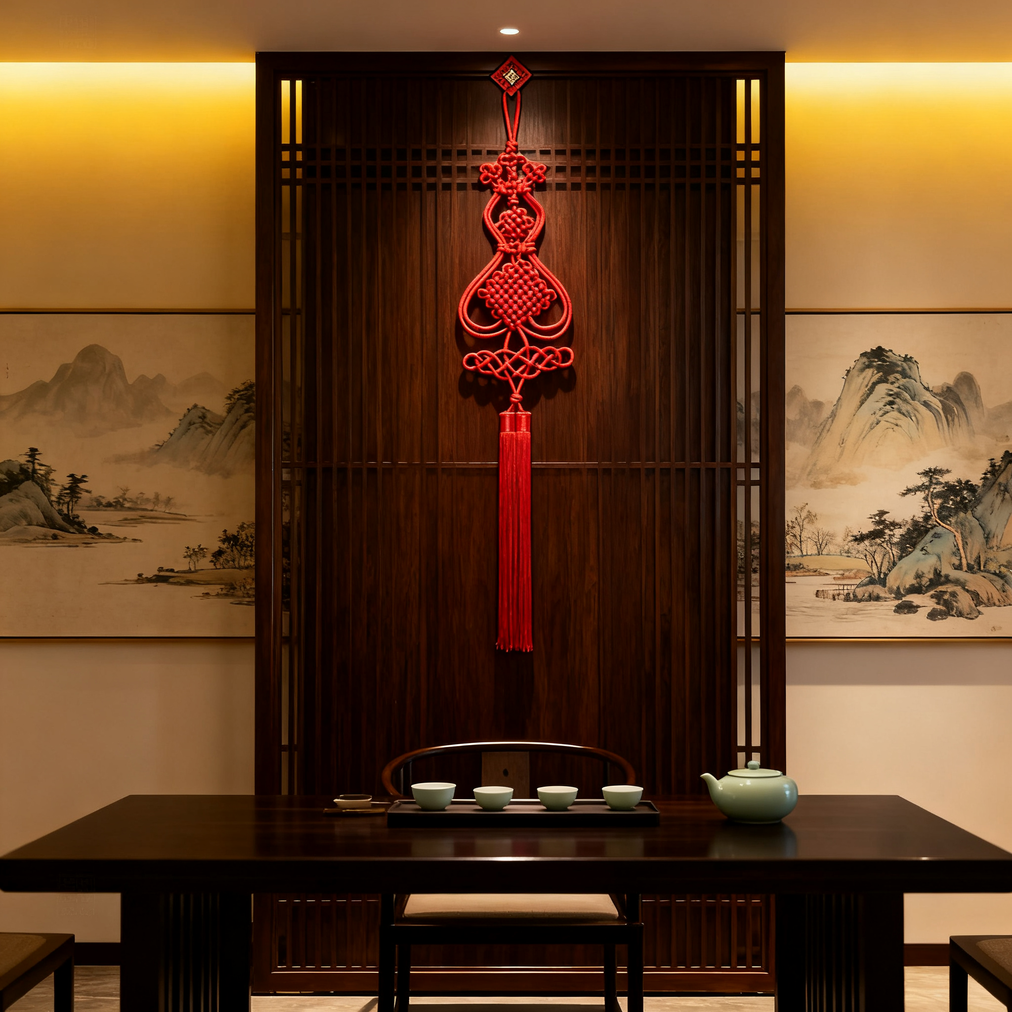 手工编织中国结葫芦挂件客厅过道背景墙玄关装饰春节过新年装饰