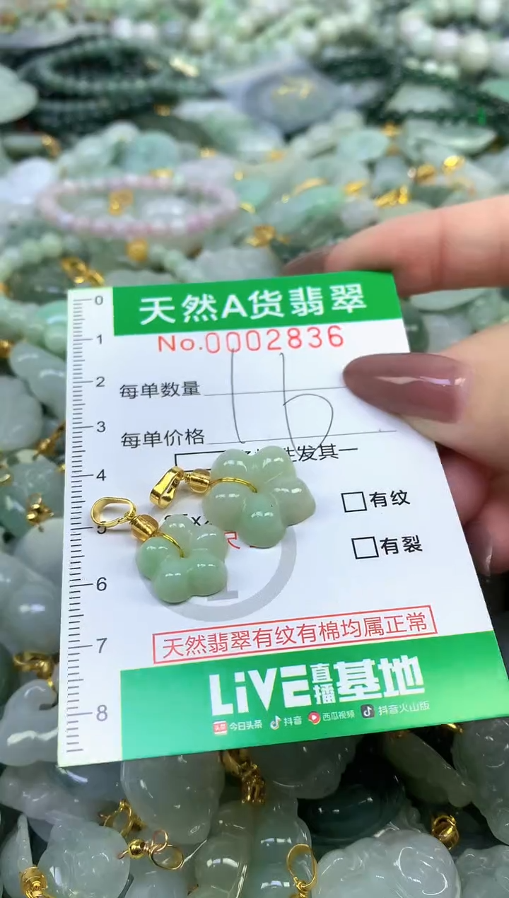 颈饰未镶嵌翡翠纯天然缅甸A货翡翠