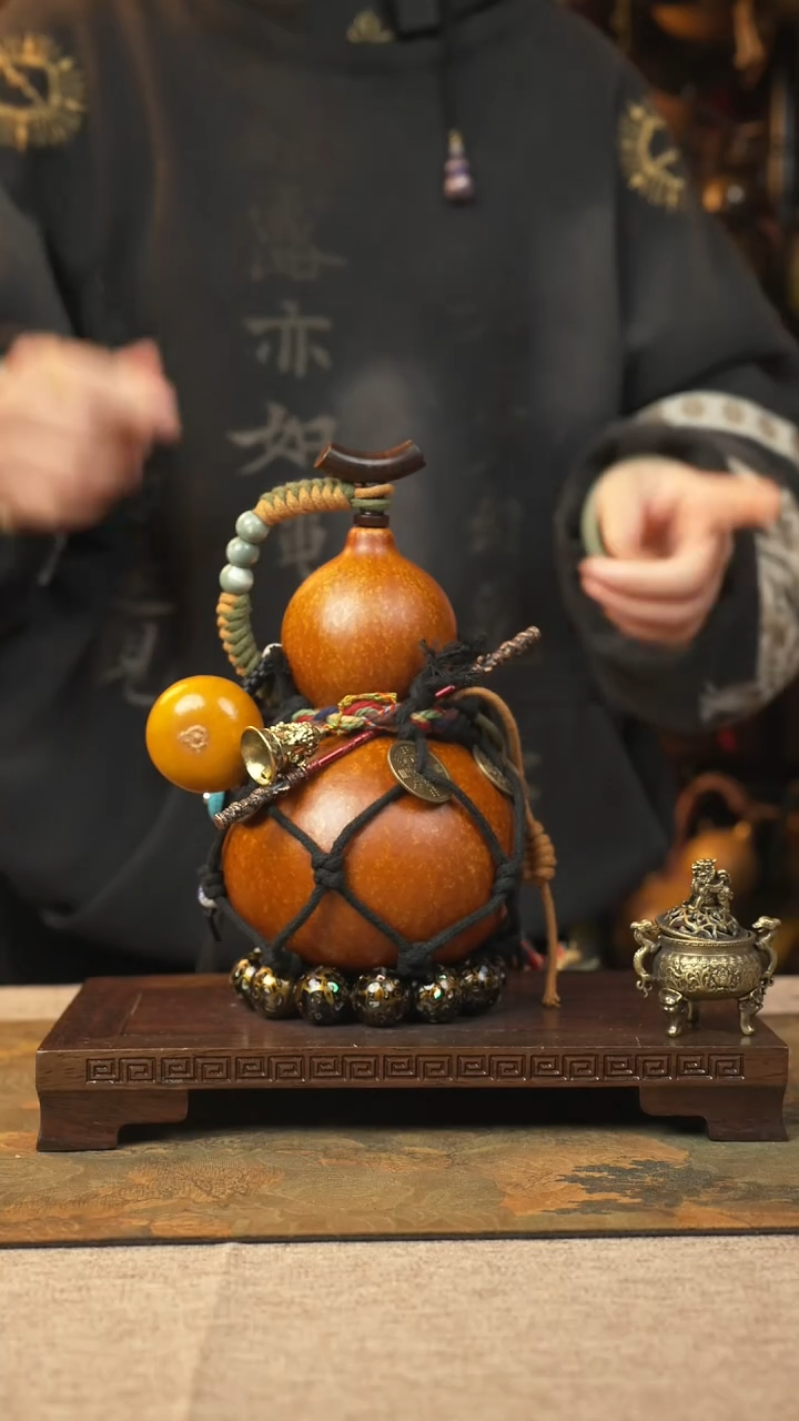 【闪购商品】021大漆葫芦一物一拍记葫堂出品