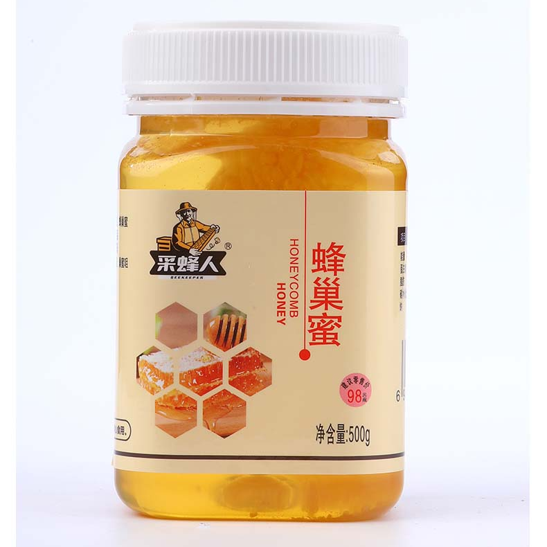 采蜂人蜂巢蜜500g