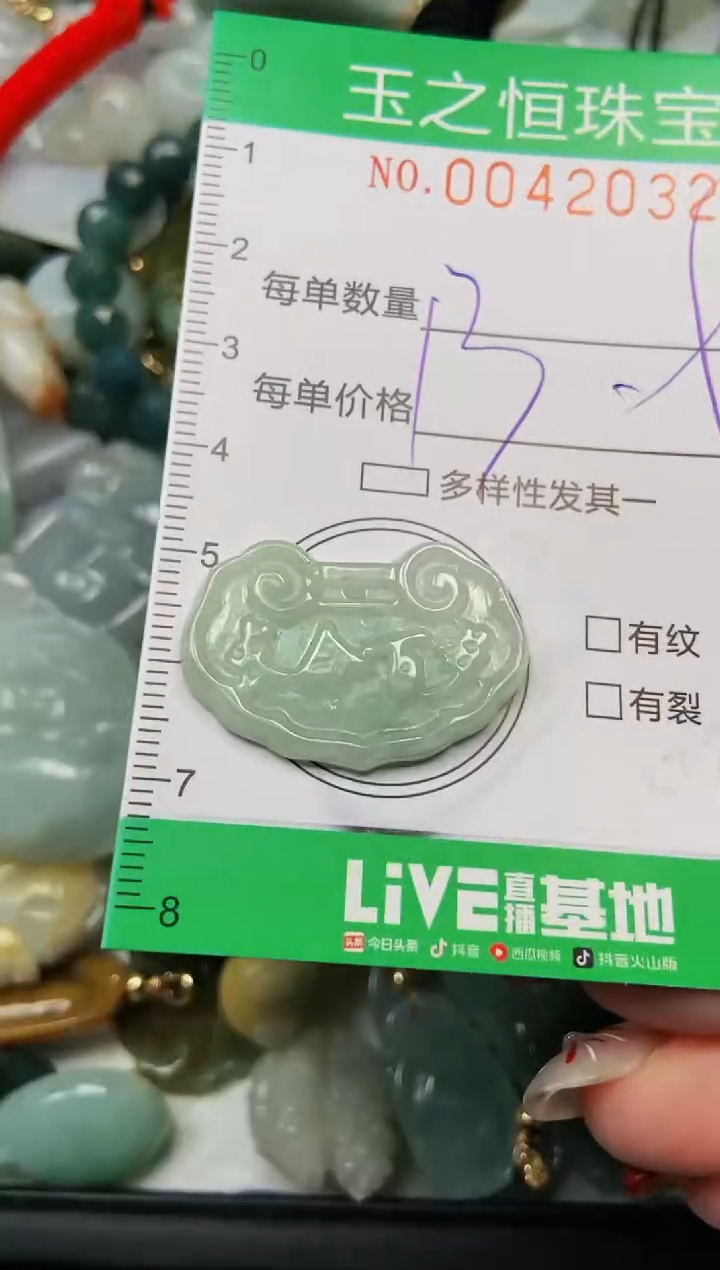 【闪购商品】翡翠颈饰未镶嵌闪购0042032
