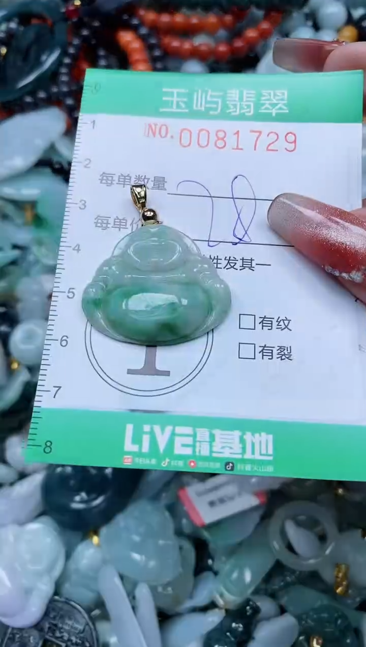 【闪购商品】翡翠颈饰未镶嵌闪购0081729