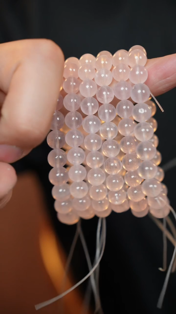 【闪购商品】水晶手绳未镶嵌非金属 粉一条