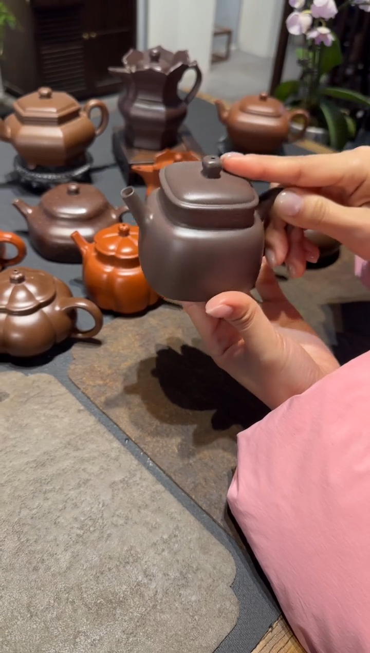 【闪购商品】紫砂茶壶四方言心