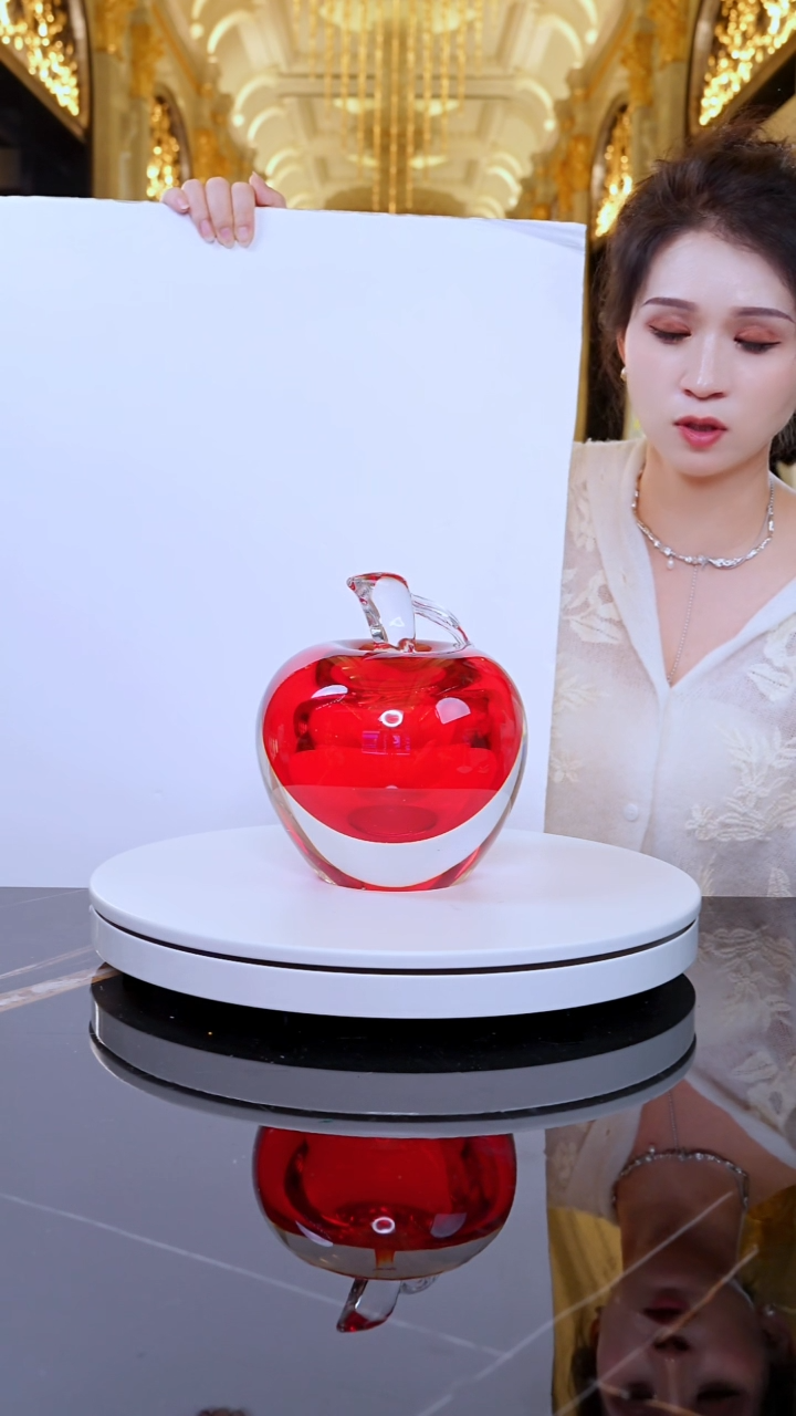 摆件YB00813红色苹果摆件