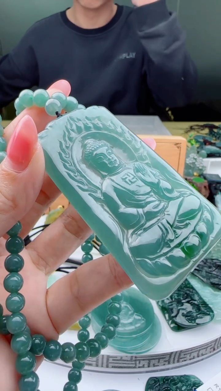 【闪购商品】翡翠颈饰未镶嵌1111111111111