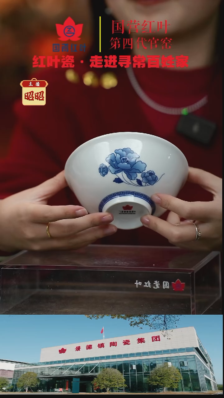 陶瓷1个正价青韵5寸碗