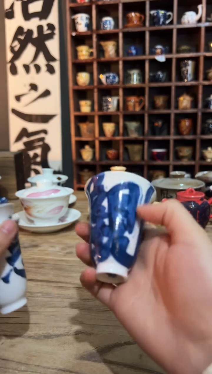 【闪购商品】观云听雨原创手绘茶具